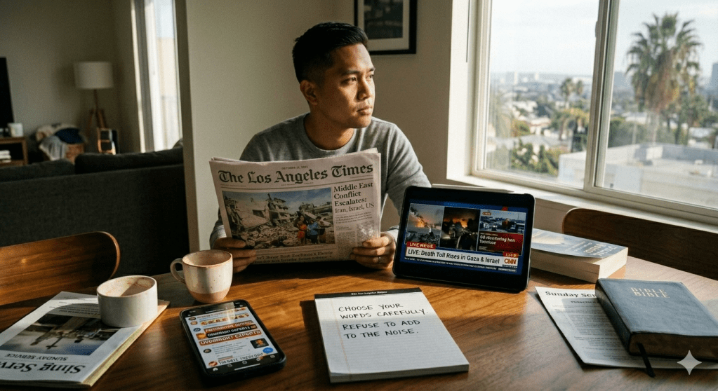 AI generated image based on the written post